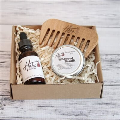 hobobeard wildwood bandit gift Box-COMBO-2T