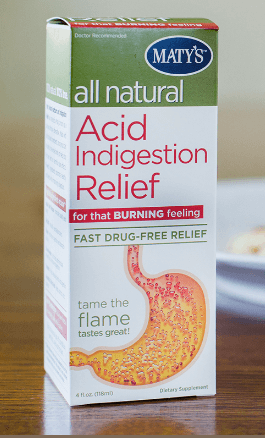 matys all natural acid indigestion relief