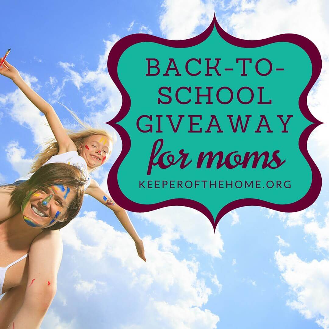 Kick back and enter our back-to-school giveaway for moms, full of over $250 worth of all-natural products to salute the important work you do and to help you deal with the stress of the season.