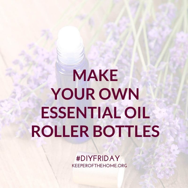 How to Make Essential Oil Roller Bottles DIYFriday (with Video