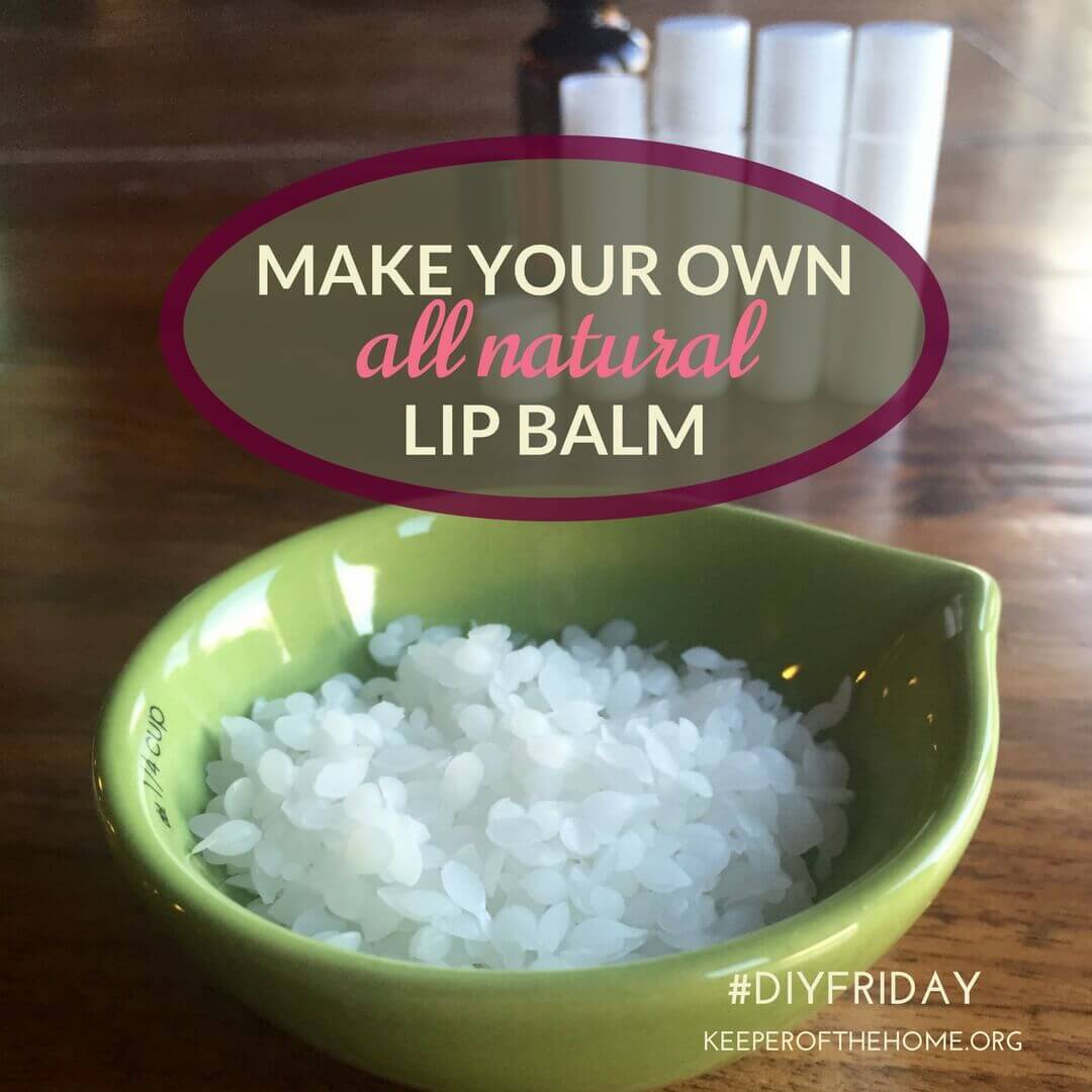 Have you ever tried to make natural lip balm? Here's an easy and fun way to do it (with a video). Yes, you can. Yes, you should. Yes, it's worth it! For years, I’ve been searching for the best lip balms. I’ve been looking for the ones that really protect and soothe my lips without drying them out or exposing me to harmful chemicals, chemicals that I’ll end up eating or scraping off my lips with my teeth and swallowing.