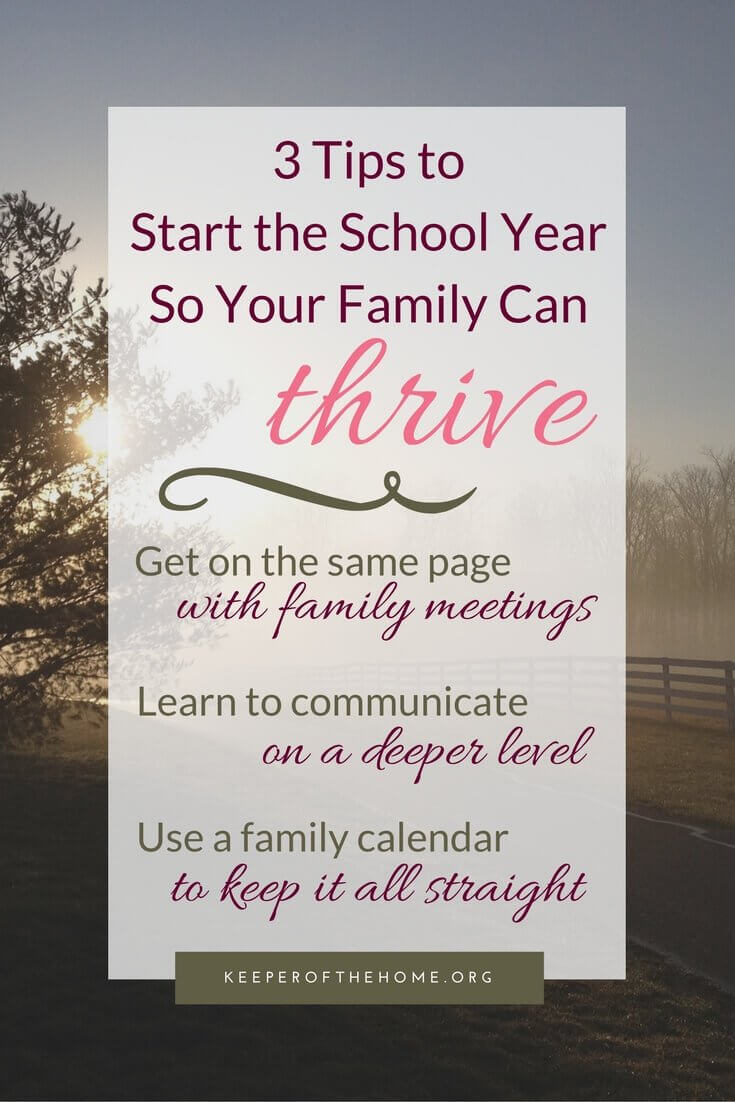 Here are some tips to start the school year so your family can thrive, battling the back-to-school chaos and stress together.