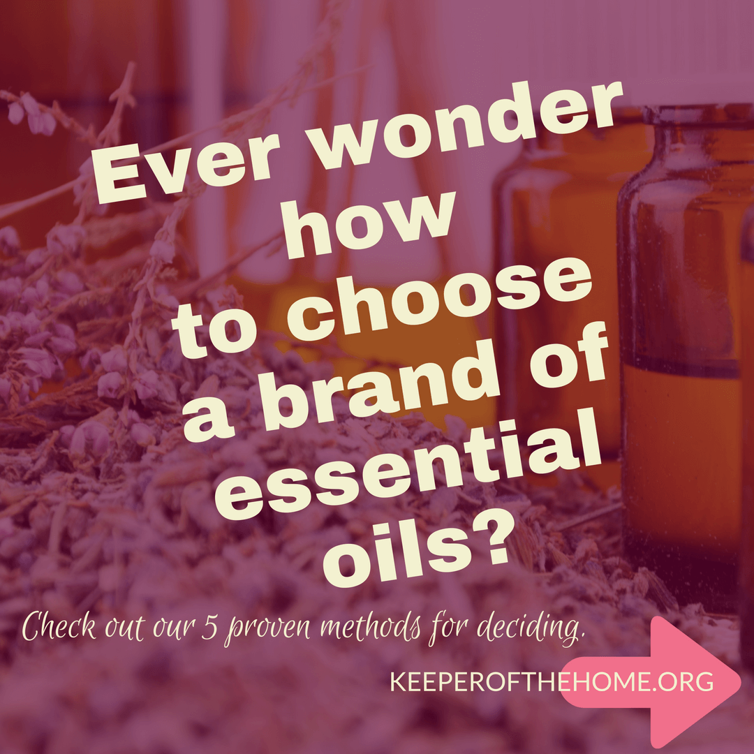 Choosing the best brand of essential oils for what you want and need can be a huge hurdle, so I especially appreciate how Dr. Julie has explained this with her 5 proven methods. I'm especially a fan of #3!