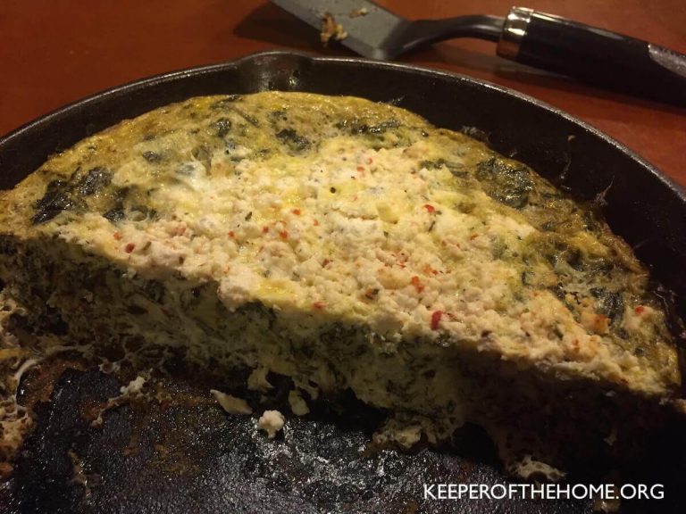 Crustless Quiche Recipe for a Nutrient Rich Meal #DIYFriday