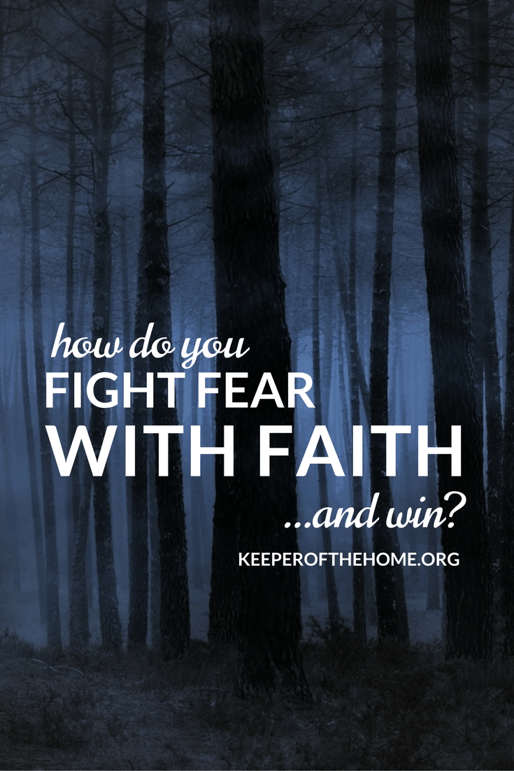 Everyone has fears—rational fears and so-called “irrational” fears! That means everyone has to fight fear! Don't think there's something wrong with you because of your fears, or that your fears are too big. Take comfort: there's hope!