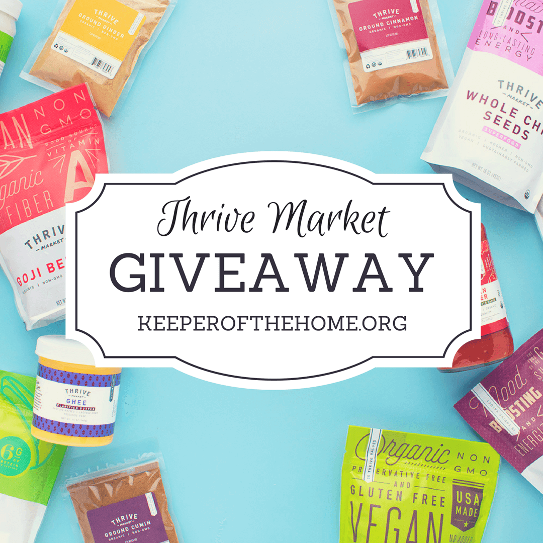 Do you love natural products? Want to win a membership to the best place to find them online? Then check it out at Keeper of the Home!