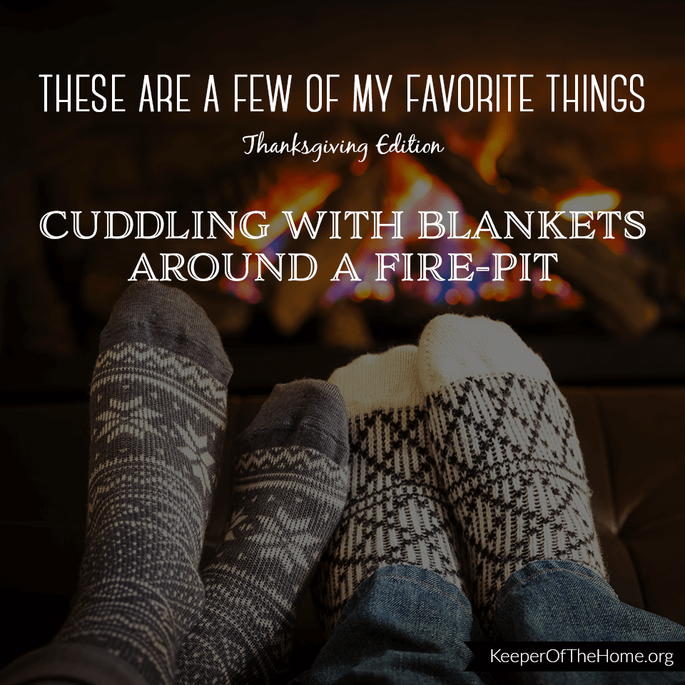 Here are a few of my favorite Thanksgiving things. Next up: Cuddling! What are yours?