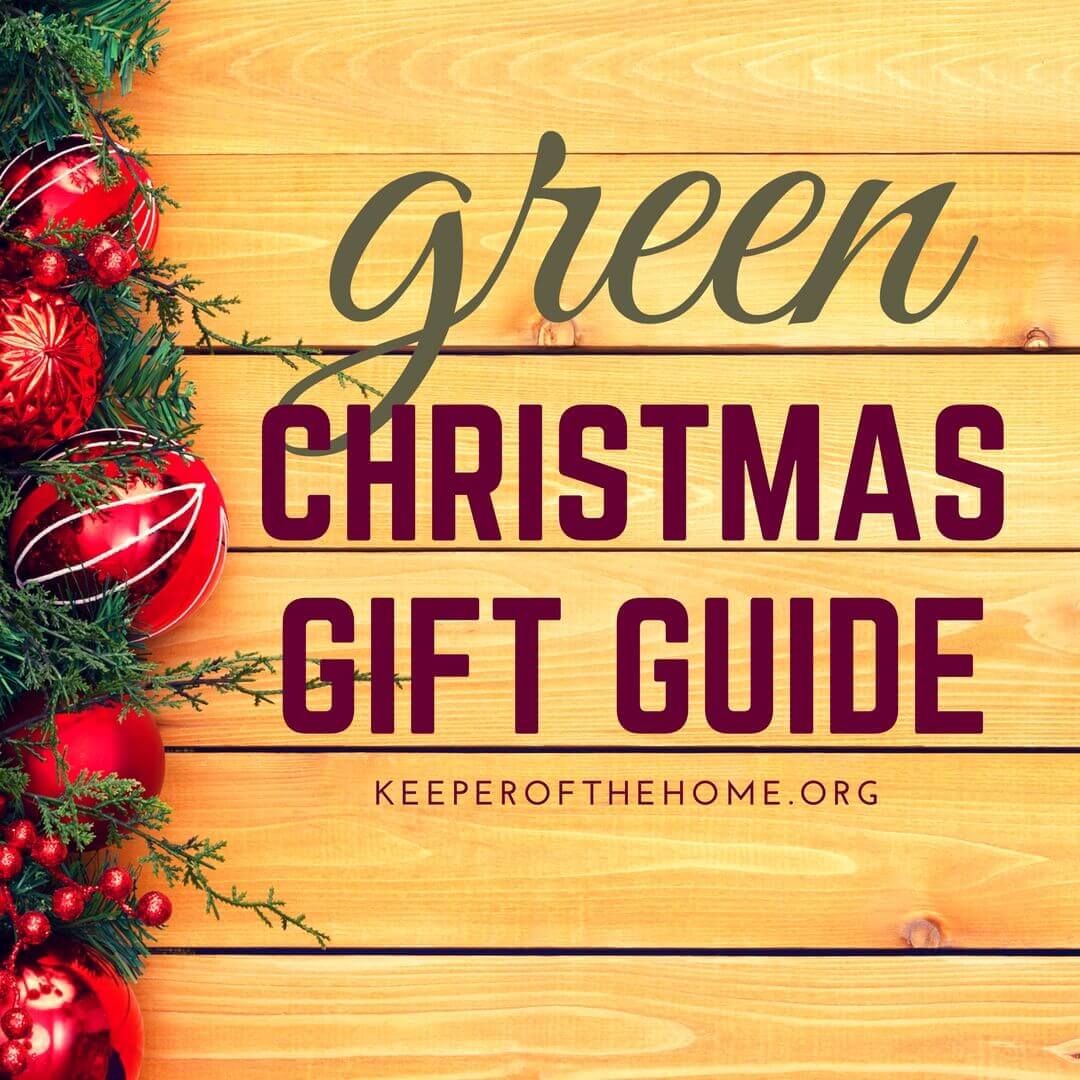 Looking for a way to share green Christmas gifts? These are some of the best gifts out there! Any of these goodies would make great gifts for the people in your life...or even for you! :)