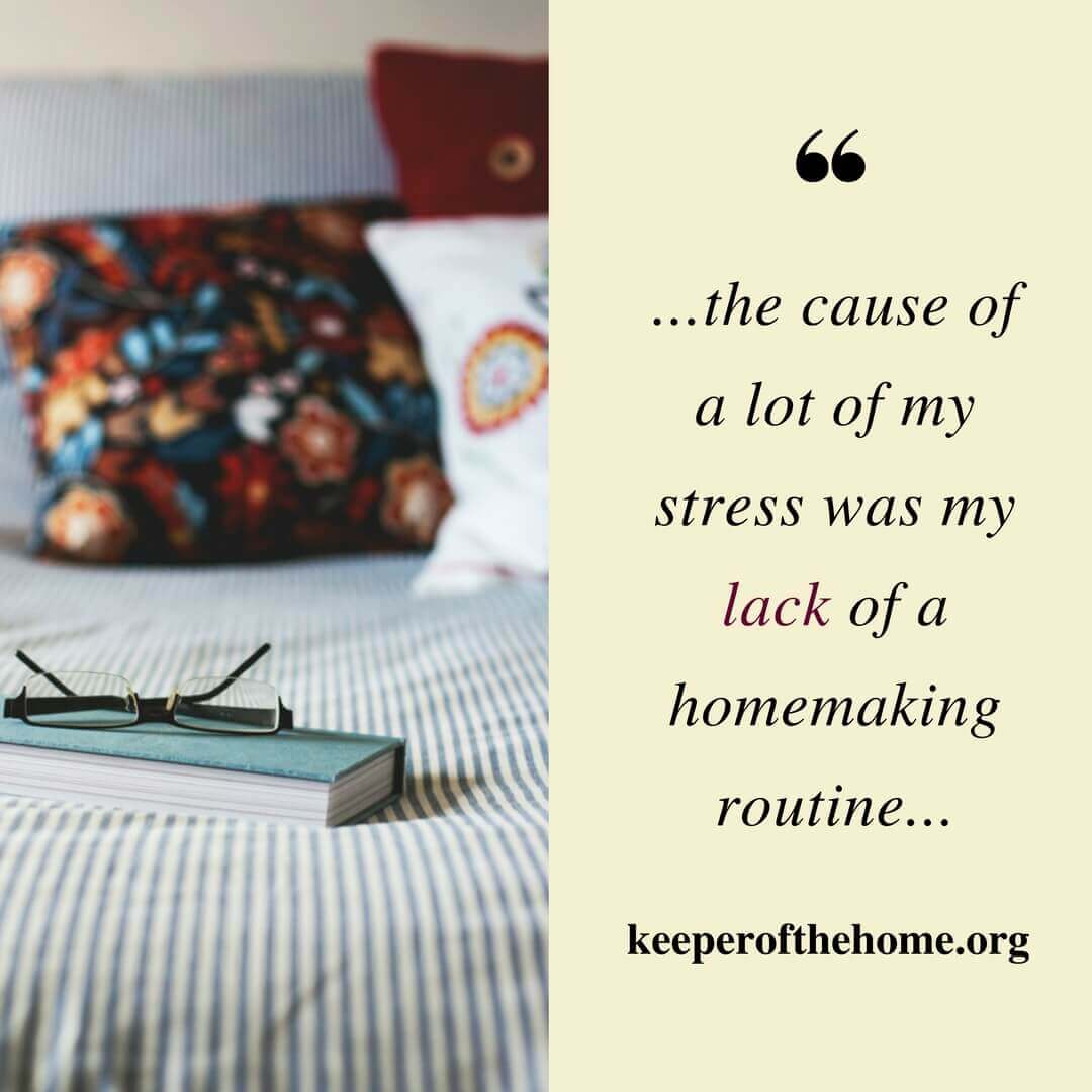 Homemaking routines are anything but boring. In fact, you might find unexpected blessings through homemaking routines! Here's how they saved my home.