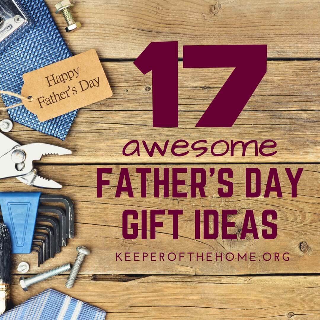 Looking for awesome Father's Day gift ideas? We've pulled together 17 gifts the dads in your life are sure to love...and you will love them too! :)