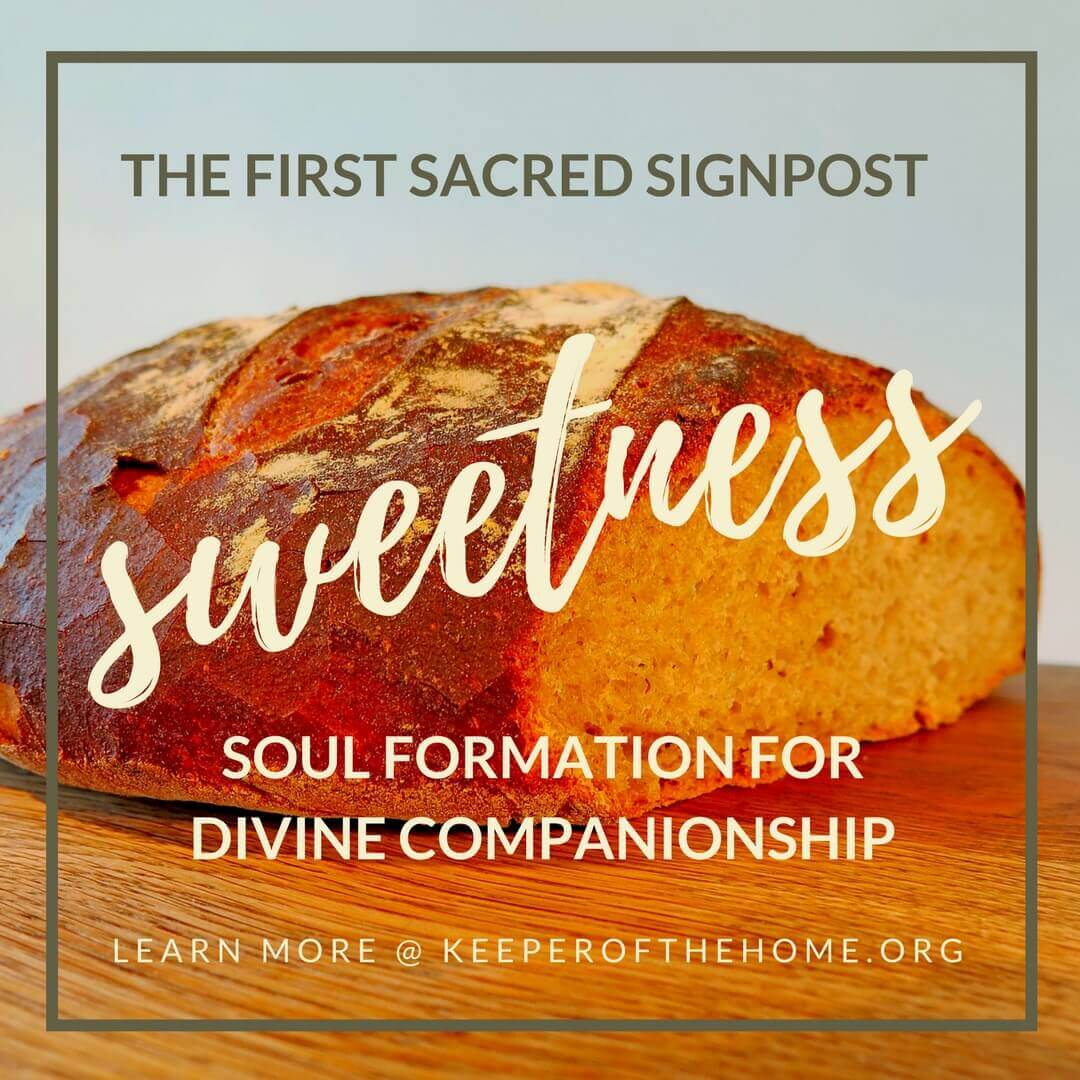 Divine companionship doesn't have to be scary...in fact, it can be as sweet as freshly baked bread. Here's how (and why) you can get a taste.