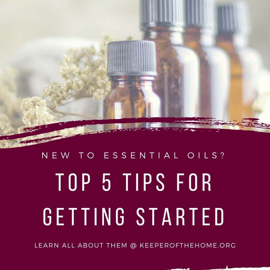 Need help getting started with essential oils? Just looking for some tips (and maybe a recipe or idea) to jumpstart? Here are 5 tips that will help you!