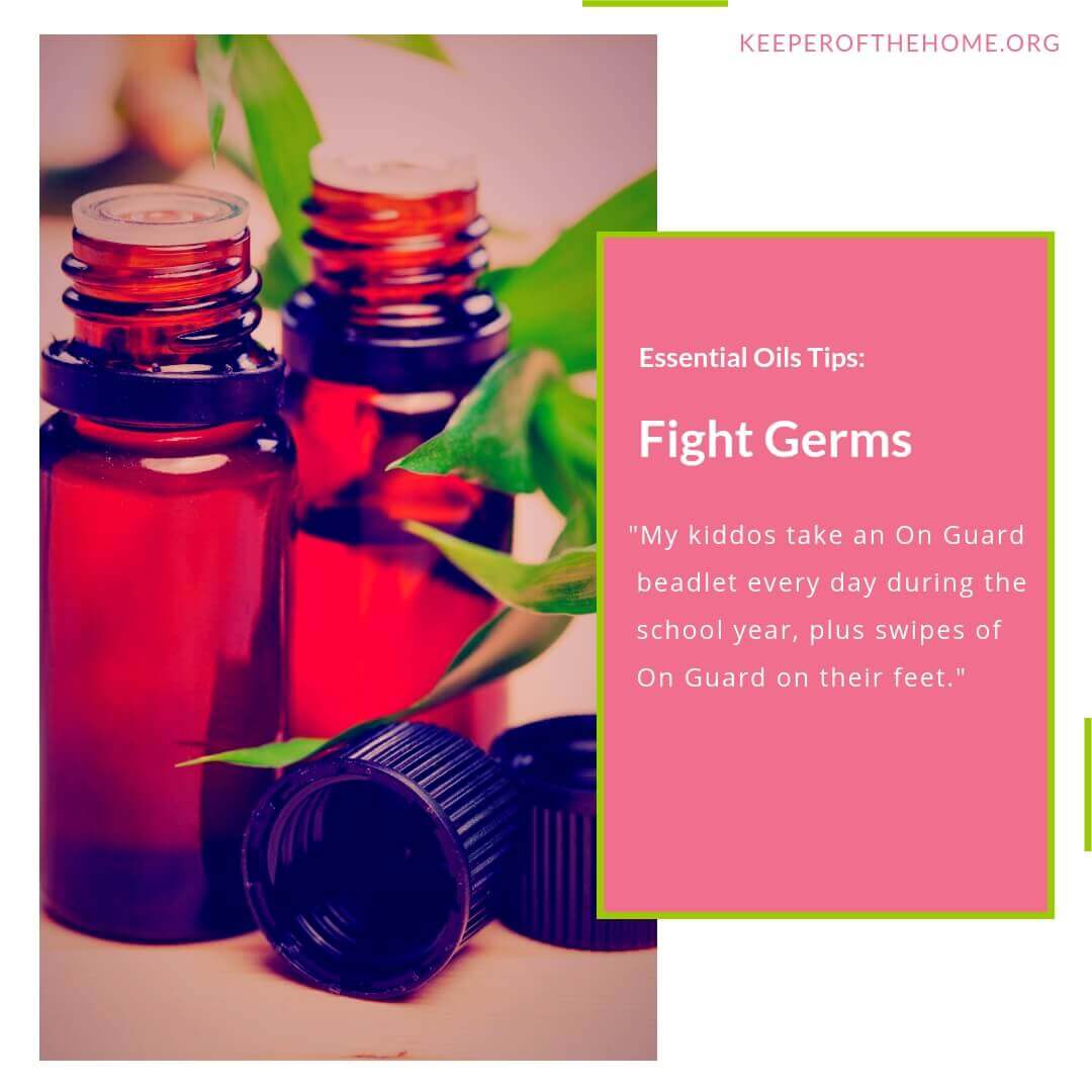 Using Essential Oils for Germs