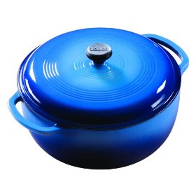 Enamel cast iron blue