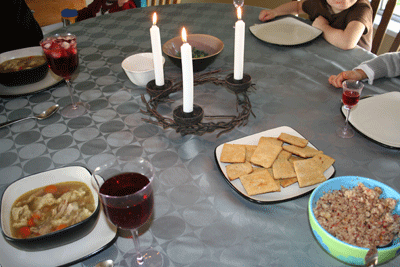 Passover-table