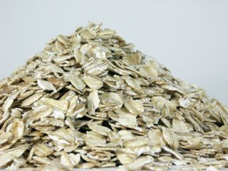 Pile of oatmeal