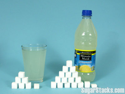Lemonade sugar stack