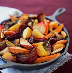 Roasted root veggies