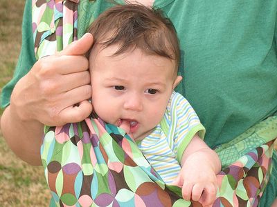 Baby in sling