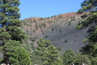 Sunset-crater