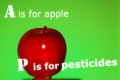 A is for apple