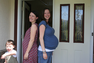 Amy-and-I-pregnant