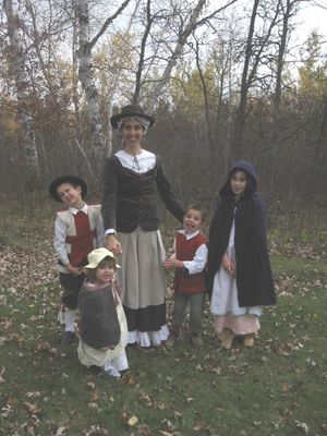 Colonial period costumes